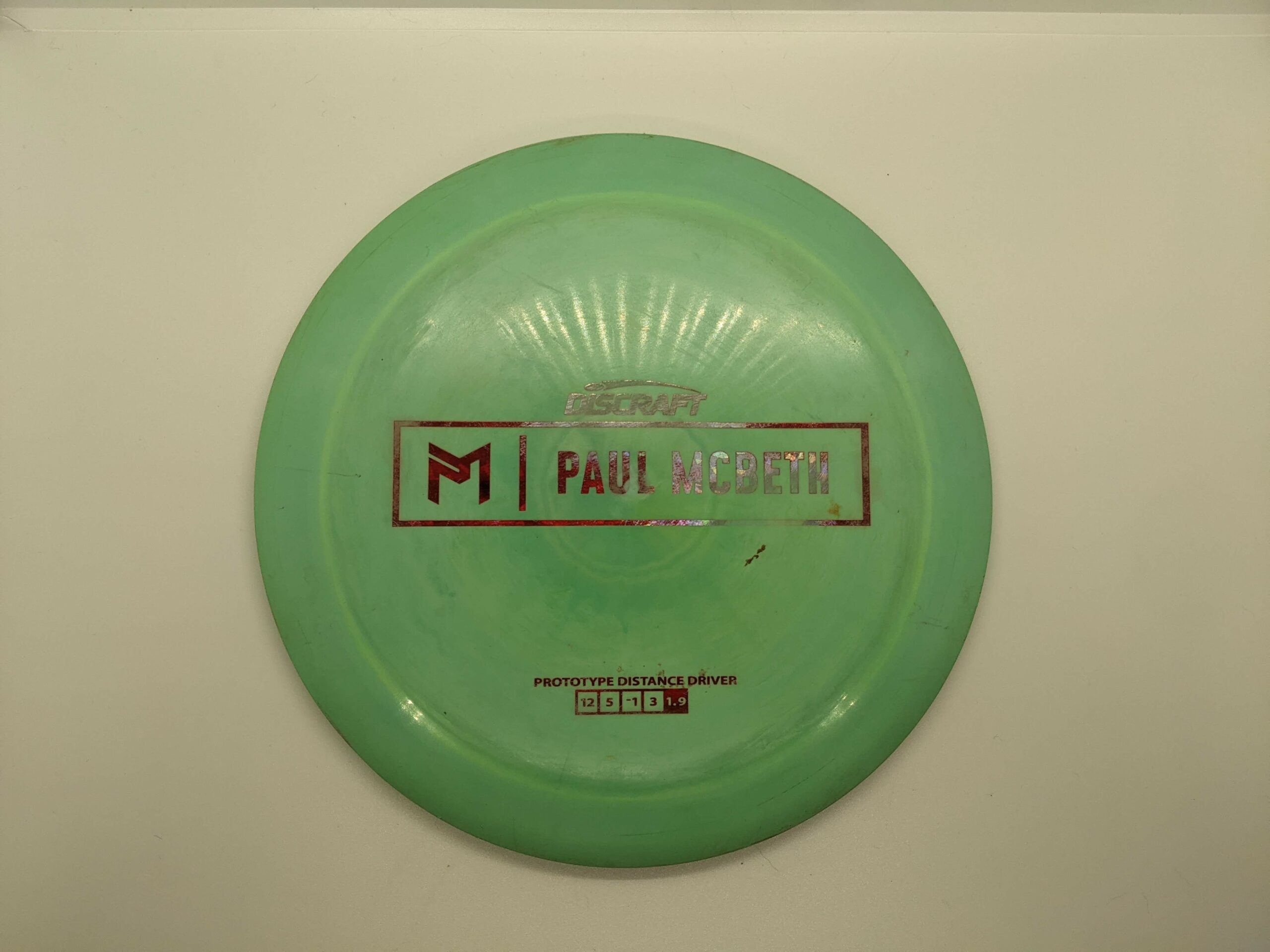 Discraft Paul McBeth Prototype ESP Kong