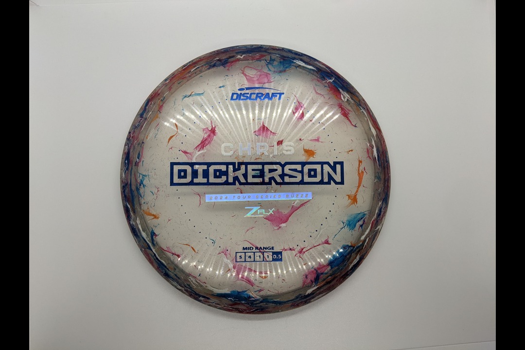 Discraft 2024 TS Chris Dickerson ZFLX Jawbreaker Buzzz