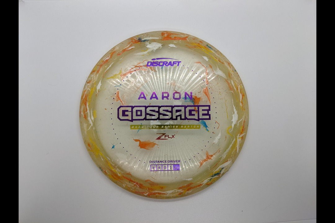 Discraft 2024 Aaron Gossage Jawbreaker Z FLX Raptor