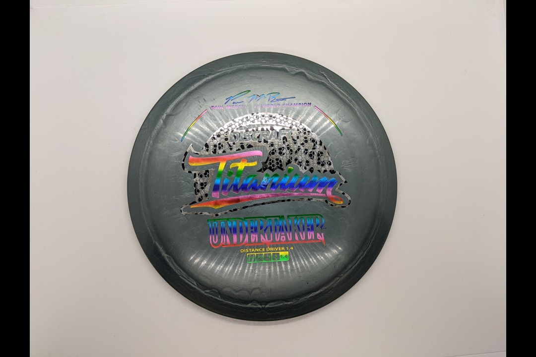Discraft 4x Paul McBeth Titanium Undertaker