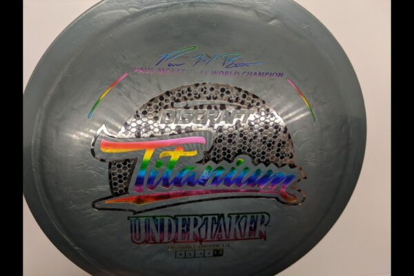 Discraft 4x Paul McBeth Titanium Undertaker - Image 3