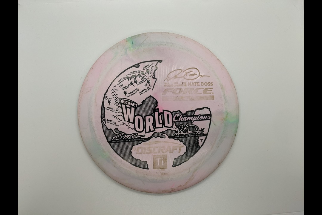 Discraft Paul McBeth/Nate Doss Titanium Force