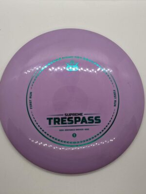 Dynamic Discs First Run Supreme Trespass