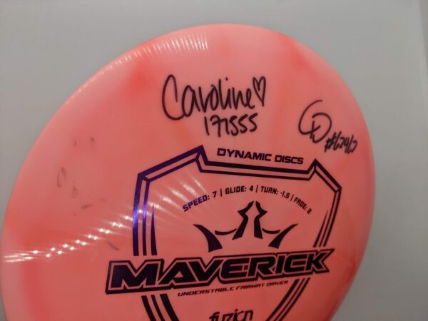 Dynamic Discs Fuzion Burst Maverick *Signed* - Image 3