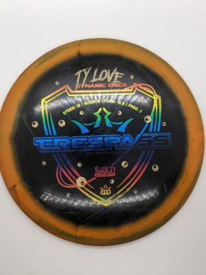 Dynamic Discs Ty Love Fuzion Orbit Trespass