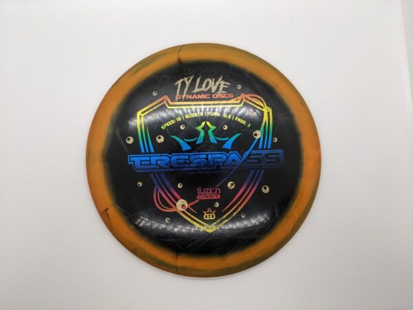 Dynamic Discs Ty Love Fuzion Orbit Trespass