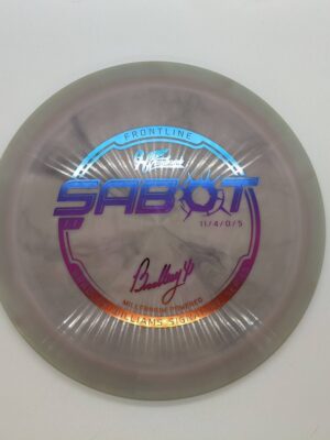 Millennium 2018 TS Bradley Williams Hyzerbomb Swirly Frontline Sabot