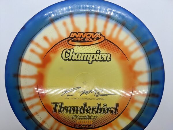 Innova iDye 4x Paul McBeth Champion Thunderbird - Image 3