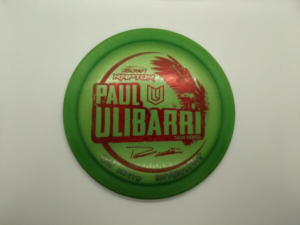 Discraft 2021 Paul Ulibarri Metallic Z TS Raptor